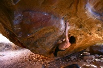 Dave Graham, Full Throttle V13, Hueco Tanks, Foto: Jamie Emerson (b3bouldering.com)