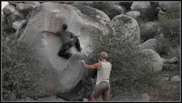 Danny v 7a Dragon fly plateau