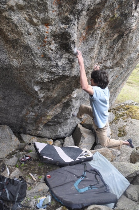 Paul Robinson, Big Worm V14, Mt.Evans, foto: Alex Kahn