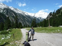 Cestou na Berliner hutte