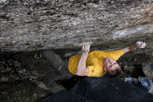 Stewart Watson, Memento 8B+, Silvretta, foto: Elias Holzknecht