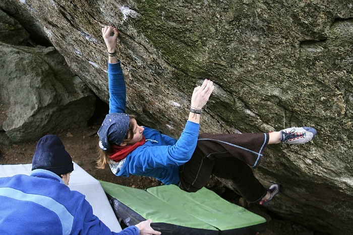 Káťa Koblihová, Těžká technika nohou 6C, Lanovka.