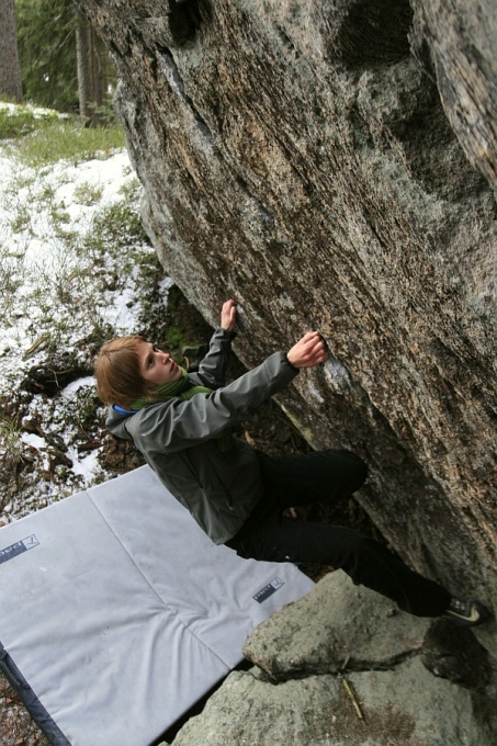 Hanka Šantrůčková, Dárek pro bojovníky 6A+, Lanovka 