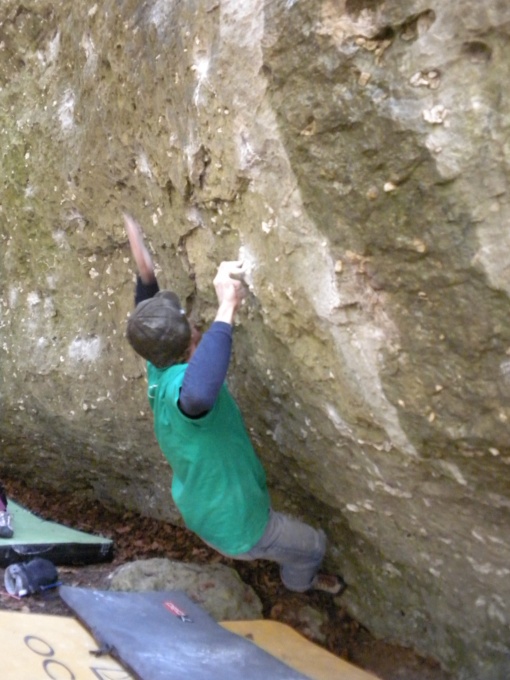 Džangli, bouldering v Juře