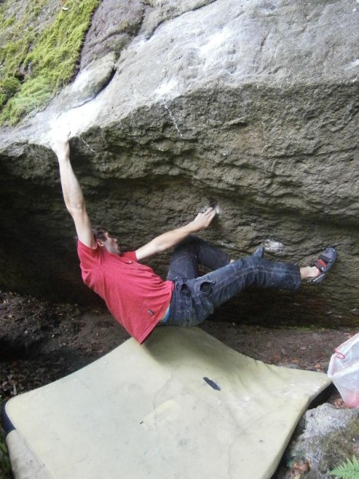 Štěpán Stráník Amatérům Rum! 7B+ Janovice