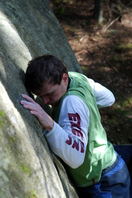 Michal v Loutainebleau 6A+