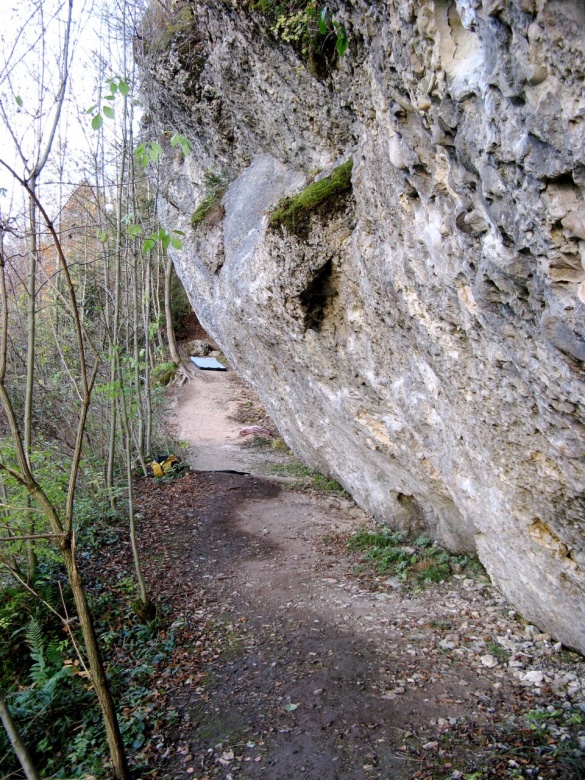 Parkplatzwand, pohled na celý sektor 